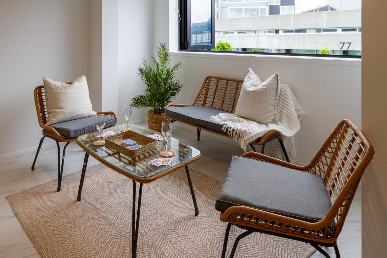 In The Heart Of It All: 2 Bed Cbd Townhouse Christchurch Eksteriør bilde